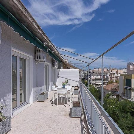 Sunlit 2Br Oasis In Metaxourghio 3Min From Metro Appartement Athene Buitenkant foto